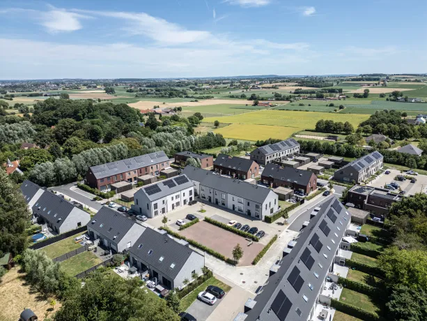 Hellend dak met zink- en koperwerk en gevelbekleding