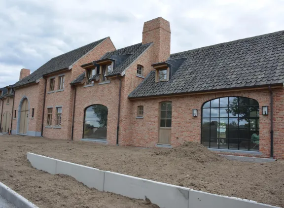 landelijke hoeve met recup pannen